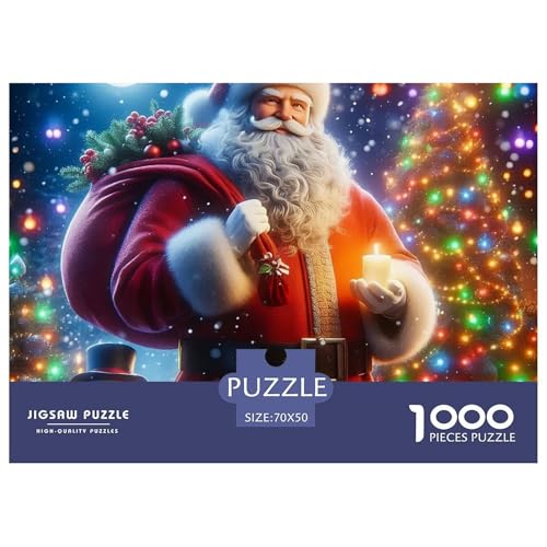 Weihnachtsmann 1000-teilige Puzzles EIN Herausforderndes Rätsel, Geschicklichkeitsspiel Für Die Ganze Familie,buntes Legespiel Erwachsenenpuzzle70x50cm/1000pcs Weihnachtsmann 1000-teilige Puzzles EIN Herausforderndes Rätsel, Geschicklichkeitsspiel Für Die Ganze Familie,buntes Legespiel Erwachsenenpuzzle70x50cm/1000pcs von JCOUSDAEO