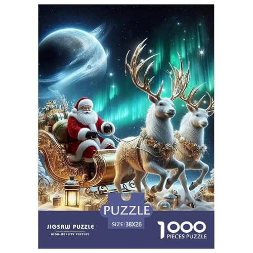 Weihnachtsmann 1000-teilige Puzzles EIN Herausforderndes Rätsel, Puzzles Für Erwachsene Lernspiel Herausforderungsspielzeug Erwachsenenpuzzle Ab 14 Jahren38x26cm/1000pcs Weihnachtsmann 1000-teilige Puzzles EIN Herausforderndes Rätsel, Puzzles Für Erwachsene Lernspiel Herausforderungsspielzeug Erwachsenenpuzzle Ab 14 Jahren38x26cm/1000pcs von JCOUSDAEO