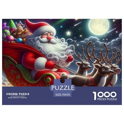 Weihnachtsmann 1000-teilige Puzzles EIN Herausforderndes Rätsel, Puzzles Für Erwachsene Lernspiel Herausforderungsspielzeug Erwachsenenpuzzle Ab 14 Jahren70x50cm/1000pcs Weihnachtsmann 1000-teilige Puzzles EIN Herausforderndes Rätsel, Puzzles Für Erwachsene Lernspiel Herausforderungsspielzeug Erwachsenenpuzzle Ab 14 Jahren70x50cm/1000pcs von JCOUSDAEO