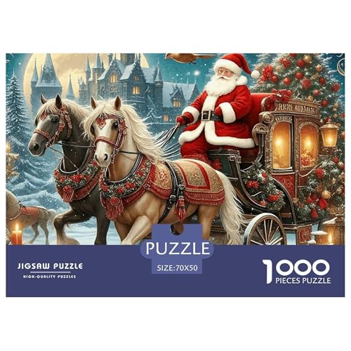 Weihnachtsmann 1000-teilige Puzzles EIN Herausforderndes Rätsel, Puzzles Für Erwachsene Lernspiel Herausforderungsspielzeug Erwachsenenpuzzle Ab 14 Jahren70x50cm/1000pcs Weihnachtsmann 1000-teilige Puzzles EIN Herausforderndes Rätsel, Puzzles Für Erwachsene Lernspiel Herausforderungsspielzeug Erwachsenenpuzzle Ab 14 Jahren70x50cm/1000pcs von JCOUSDAEO