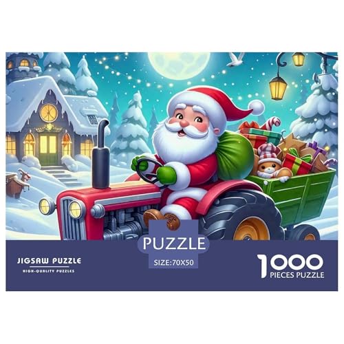 Weihnachtsmann 1000-teilige Puzzles EIN Herausforderndes Rätsel, Weihnachten Puzzles Für Erwachsene Lernspiel Herausforderungsspielzeug Kinder70x50cm/1000pcs Weihnachtsmann 1000-teilige Puzzles EIN Herausforderndes Rätsel, Weihnachten Puzzles Für Erwachsene Lernspiel Herausforderungsspielzeug Kinder70x50cm/1000pcs von JCOUSDAEO