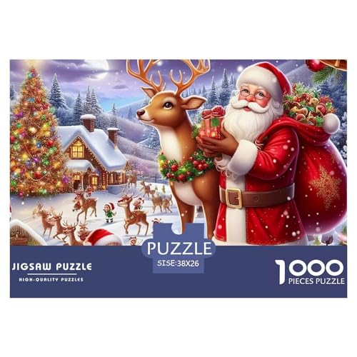 Weihnachtsmann 1000-teilige Puzzles Farbenfrohes Puzzle Für Erwachsene Und Kinder Weihnachten Puzzles Für Erwachsene Lernspiel Herausforderungsspielzeug Erwachsenenpuzzle38x26cm/1000pcs Weihnachtsmann 1000-teilige Puzzles Farbenfrohes Puzzle Für Erwachsene Und Kinder Weihnachten Puzzles Für Erwachsene Lernspiel Herausforderungsspielzeug Erwachsenenpuzzle38x26cm/1000pcs von JCOUSDAEO