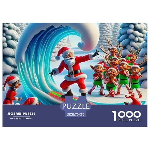 Weihnachtsmann 1000-teilige Puzzles Farbenfrohes Puzzle Für Erwachsene Und Kinder Weihnachten Puzzles Für Erwachsene Lernspiel Herausforderungsspielzeug Erwachsenenpuzzle70x50cm/1000pcs Weihnachtsmann 1000-teilige Puzzles Farbenfrohes Puzzle Für Erwachsene Und Kinder Weihnachten Puzzles Für Erwachsene Lernspiel Herausforderungsspielzeug Erwachsenenpuzzle70x50cm/1000pcs von JCOUSDAEO