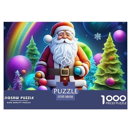 Weihnachtsmann 1000-teilige Puzzles Farbenfrohes Puzzle Für Erwachsene Und Kinder Weihnachten Puzzles Für Erwachsene Lernspiel Herausforderungsspielzeug38x26cm/1000pcs Weihnachtsmann 1000-teilige Puzzles Farbenfrohes Puzzle Für Erwachsene Und Kinder Weihnachten Puzzles Für Erwachsene Lernspiel Herausforderungsspielzeug38x26cm/1000pcs von JCOUSDAEO