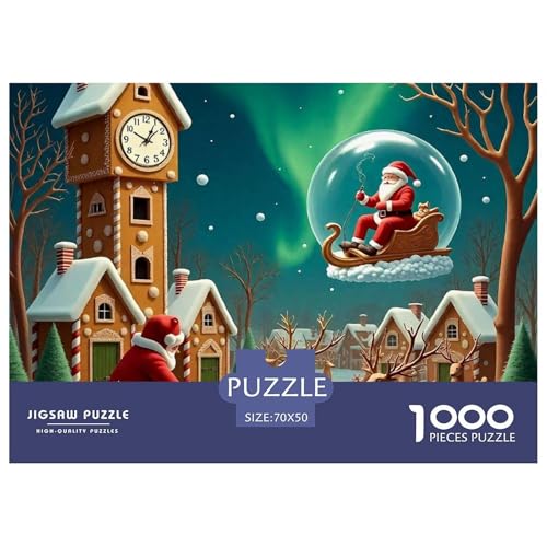 Weihnachtsmann 1000-teilige Puzzles Klassische Puzzles Schwer Für Erwachsene Und Kinder Weihnachten Puzzles Für Erwachsene Lernspiel Herausforderungsspielzeug Erwachsenenpuzzle70x50cm/1000pcs Weihnachtsmann 1000-teilige Puzzles Klassische Puzzles Schwer Für Erwachsene Und Kinder Weihnachten Puzzles Für Erwachsene Lernspiel Herausforderungsspielzeug Erwachsenenpuzzle70x50cm/1000pcs von JCOUSDAEO
