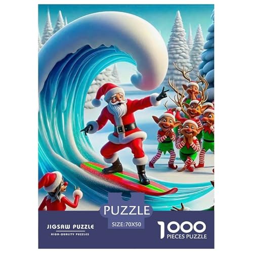 Weihnachtsmann 1000-teilige Puzzles Klassische Puzzles Schwer Für Erwachsene Und Kinder Weihnachten Puzzles Für Erwachsene Lernspiel Herausforderungsspielzeug70x50cm/1000pcs Weihnachtsmann 1000-teilige Puzzles Klassische Puzzles Schwer Für Erwachsene Und Kinder Weihnachten Puzzles Für Erwachsene Lernspiel Herausforderungsspielzeug70x50cm/1000pcs von JCOUSDAEO