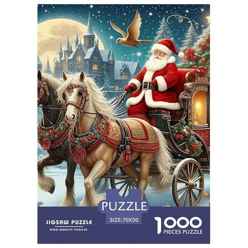 Weihnachtsmann Puzzle 1000 Teile EIN Herausforderndes Rätsel, Geschenke Für Frauen,Geschenke Für Männer Erwachsenenpuzzle Ab 14 Jahren70x50cm/1000pcs Weihnachtsmann Puzzle 1000 Teile EIN Herausforderndes Rätsel, Geschenke Für Frauen,Geschenke Für Männer Erwachsenenpuzzle Ab 14 Jahren70x50cm/1000pcs von JCOUSDAEO