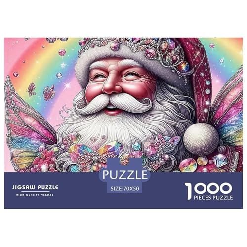 Weihnachtsmann Puzzle 1000 Teile EIN Herausforderndes Rätsel, Weihnachten Geschenke Für Frauen,Geschenke Für Männer Erwachsenenpuzzle Ab 14 Jahren70x50cm/1000pcs Weihnachtsmann Puzzle 1000 Teile EIN Herausforderndes Rätsel, Weihnachten Geschenke Für Frauen,Geschenke Für Männer Erwachsenenpuzzle Ab 14 Jahren70x50cm/1000pcs von JCOUSDAEO