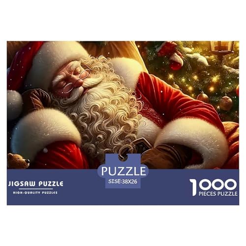Weihnachtsmann Puzzle 1000 Teile EIN Herausforderndes Rätsel, Weihnachten Puzzles Für Erwachsene Lernspiel Erwachsenenpuzzle Ab 14 Jahren38x26cm/1000pcs Weihnachtsmann Puzzle 1000 Teile EIN Herausforderndes Rätsel, Weihnachten Puzzles Für Erwachsene Lernspiel Erwachsenenpuzzle Ab 14 Jahren38x26cm/1000pcs von JCOUSDAEO