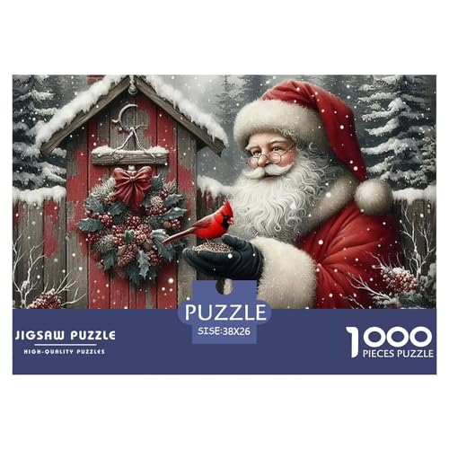 Weihnachtsmann Puzzle 1000 Teile Farbenfrohes Puzzle Für Erwachsene Und Kinder Geschicklichkeitsspiel Für Die Ganze Familie,buntes Legespiel Erwachsenenpuzzle38x26cm/1000pcs Weihnachtsmann Puzzle 1000 Teile Farbenfrohes Puzzle Für Erwachsene Und Kinder Geschicklichkeitsspiel Für Die Ganze Familie,buntes Legespiel Erwachsenenpuzzle38x26cm/1000pcs von JCOUSDAEO