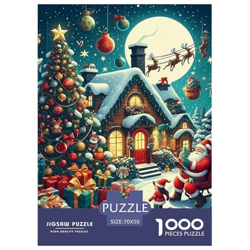 Weihnachtsmann Puzzle 1000 Teile Farbenfrohes Puzzle Für Erwachsene Und Kinder Puzzles Für Erwachsene Lernspiel Erwachsenenpuzzle Ab 14 Jahren70x50cm/1000pcs Weihnachtsmann Puzzle 1000 Teile Farbenfrohes Puzzle Für Erwachsene Und Kinder Puzzles Für Erwachsene Lernspiel Erwachsenenpuzzle Ab 14 Jahren70x50cm/1000pcs von JCOUSDAEO