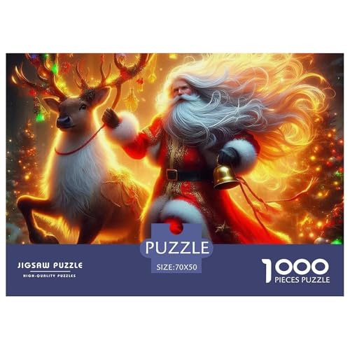 Weihnachtsmann Puzzle 1000 Teile Farbenfrohes Puzzle Für Erwachsene Und Kinder Weihnachten Puzzles Für Erwachsene Lernspiel Erwachsenenpuzzle Ab 14 Jahren70x50cm/1000pcs Weihnachtsmann Puzzle 1000 Teile Farbenfrohes Puzzle Für Erwachsene Und Kinder Weihnachten Puzzles Für Erwachsene Lernspiel Erwachsenenpuzzle Ab 14 Jahren70x50cm/1000pcs von JCOUSDAEO