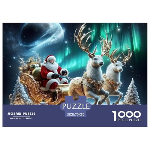 Weihnachtsmann Puzzle 1000 Teile Klassische Puzzles Schwer Für Erwachsene Und Kinder Weihnachten Puzzles Für Erwachsene Lernspiel Erwachsenenpuzzle Ab 14 Jahren70x50cm/1000pcs Weihnachtsmann Puzzle 1000 Teile Klassische Puzzles Schwer Für Erwachsene Und Kinder Weihnachten Puzzles Für Erwachsene Lernspiel Erwachsenenpuzzle Ab 14 Jahren70x50cm/1000pcs von JCOUSDAEO