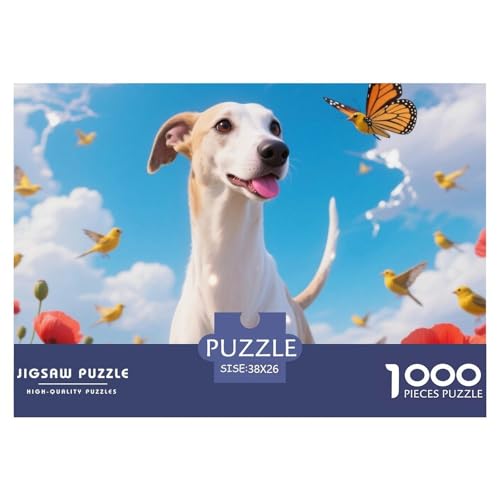 Whippet 1000 Piece Puzzle Puzzle for Men and Women Haustierhund Puzzles for Adults and Children Colourful Toy for Children from 8-12 Years for Older Children38x26cm/1000pcs Whippet 1000 Piece Puzzle Puzzle for Men and Women Haustierhund Puzzles for Adults and Children Colourful Toy for Children from 8-12 Years for Older Children38x26cm/1000pcs von JCOUSDAEO