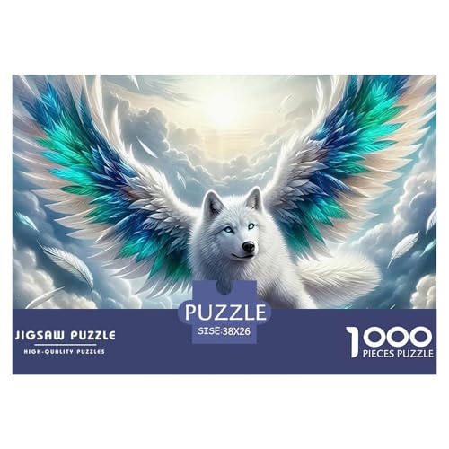 Wolf 1000 Teile Puzzle EIN Herausforderndes Rätsel, Mächtige Tiere Geschenke Für Frauen,Geschenke Für Männer Erwachsenenpuzzle Ab 14 Jahren38x26cm/1000pcs Wolf 1000 Teile Puzzle EIN Herausforderndes Rätsel, Mächtige Tiere Geschenke Für Frauen,Geschenke Für Männer Erwachsenenpuzzle Ab 14 Jahren38x26cm/1000pcs von JCOUSDAEO