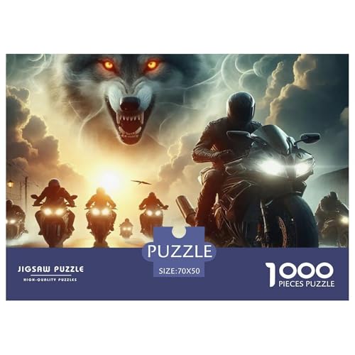 Wolf 1000-teilige Puzzles Klassische Puzzles Schwer Für Erwachsene Und Kinder Mächtige Tiere Puzzles Für Erwachsene Lernspiel Herausforderungsspielzeug70x50cm/1000pcs Wolf 1000-teilige Puzzles Klassische Puzzles Schwer Für Erwachsene Und Kinder Mächtige Tiere Puzzles Für Erwachsene Lernspiel Herausforderungsspielzeug70x50cm/1000pcs von JCOUSDAEO