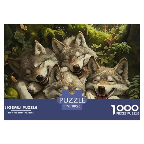 Wolf Puzzle 1000 Teile Farbenfrohes Puzzle Für Erwachsene Und Kinder Mächtige Tiere Puzzles Für Erwachsene Lernspiel Erwachsenenpuzzle Ab 14 Jahren38x26cm/1000pcs Wolf Puzzle 1000 Teile Farbenfrohes Puzzle Für Erwachsene Und Kinder Mächtige Tiere Puzzles Für Erwachsene Lernspiel Erwachsenenpuzzle Ab 14 Jahren38x26cm/1000pcs von JCOUSDAEO