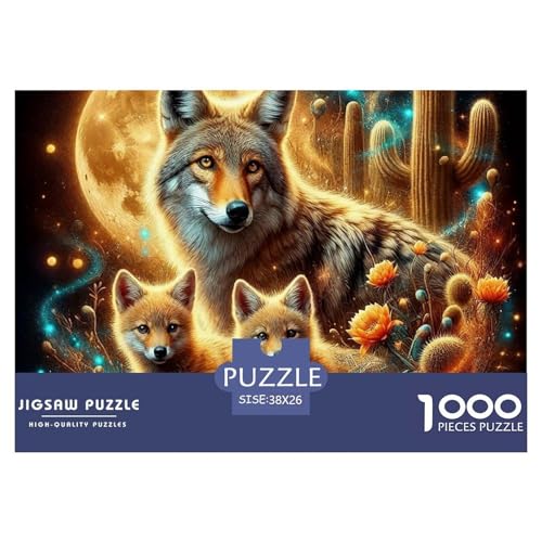 Wolf Puzzle 1000 Teile Klassische Puzzles Schwer Für Erwachsene Und Kinder Mächtige Tiere Puzzles Für Erwachsene Lernspiel 1000-teilige Puzzles38x26cm/1000pcs Wolf Puzzle 1000 Teile Klassische Puzzles Schwer Für Erwachsene Und Kinder Mächtige Tiere Puzzles Für Erwachsene Lernspiel 1000-teilige Puzzles38x26cm/1000pcs von JCOUSDAEO