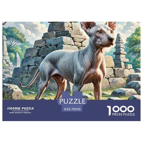 Xoloitzcuintli 1000 Piece Puzzle A Challenging Puzzle Haustierhund Puzzles for Adults and Children Colourful Toy for Children from 8-12 Years for Older Children70x50cm/1000pcs Xoloitzcuintli 1000 Piece Puzzle A Challenging Puzzle Haustierhund Puzzles for Adults and Children Colourful Toy for Children from 8-12 Years for Older Children70x50cm/1000pcs von JCOUSDAEO