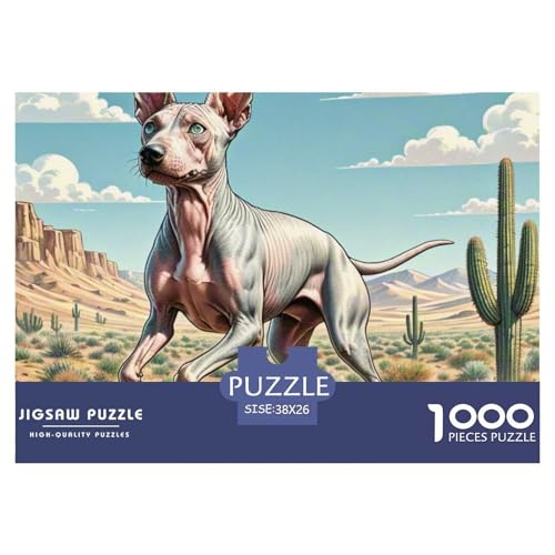 Xoloitzcuintli Puzzle 1000 Pieces Puzzle for Men and Women Haustierhund Puzzles for Adults and Children Colourful Toy for Children from 8-12 Years for Older Children38x26cm/1000pcs Xoloitzcuintli Puzzle 1000 Pieces Puzzle for Men and Women Haustierhund Puzzles for Adults and Children Colourful Toy for Children from 8-12 Years for Older Children38x26cm/1000pcs von JCOUSDAEO