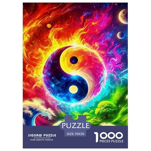 Yin-Yang 1000 Teile Puzzle EIN Herausforderndes Rätsel, Geschenke Für Frauen,Geschenke Für Männer Erwachsenenpuzzle Ab 14 Jahren70x50cm/1000pcs Yin-Yang 1000 Teile Puzzle EIN Herausforderndes Rätsel, Geschenke Für Frauen,Geschenke Für Männer Erwachsenenpuzzle Ab 14 Jahren70x50cm/1000pcs von JCOUSDAEO