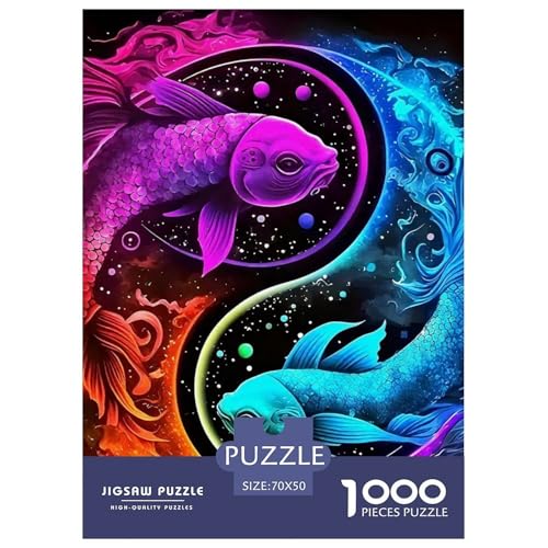 Yin-Yang 1000 Teile Puzzle EIN Herausforderndes Rätsel, Puzzles Für Erwachsene Lernspiel Herausforderungsspielzeug Erwachsenenpuzzle70x50cm/1000pcs Yin-Yang 1000 Teile Puzzle EIN Herausforderndes Rätsel, Puzzles Für Erwachsene Lernspiel Herausforderungsspielzeug Erwachsenenpuzzle70x50cm/1000pcs von JCOUSDAEO