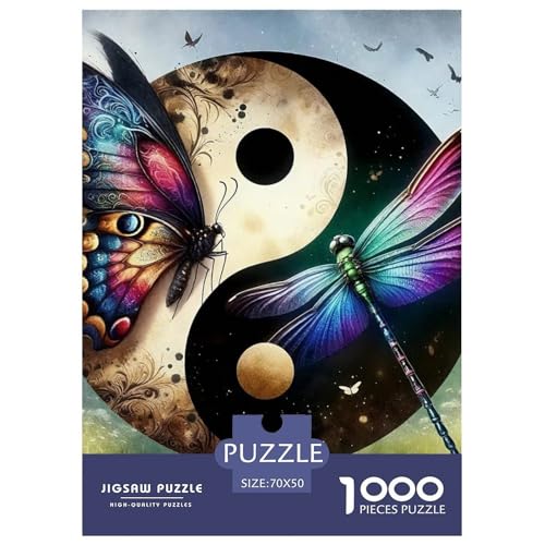 Yin-Yang 1000 Teile Puzzle EIN Herausforderndes Rätsel, Puzzles Für Erwachsene Lernspiel Herausforderungsspielzeug Erwachsenenpuzzle70x50cm/1000pcs Yin-Yang 1000 Teile Puzzle EIN Herausforderndes Rätsel, Puzzles Für Erwachsene Lernspiel Herausforderungsspielzeug Erwachsenenpuzzle70x50cm/1000pcs von JCOUSDAEO