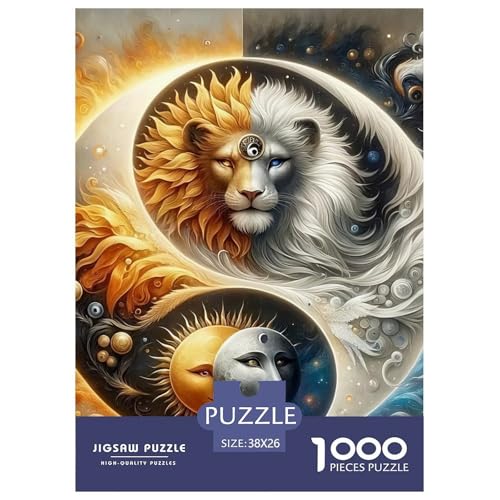 Yin-Yang 1000-teilige Puzzles EIN Herausforderndes Rätsel, Geschenke Für Frauen,Geschenke Für Männer Erwachsenenpuzzle Ab 14 Jahren38x26cm/1000pcs Yin-Yang 1000-teilige Puzzles EIN Herausforderndes Rätsel, Geschenke Für Frauen,Geschenke Für Männer Erwachsenenpuzzle Ab 14 Jahren38x26cm/1000pcs von JCOUSDAEO