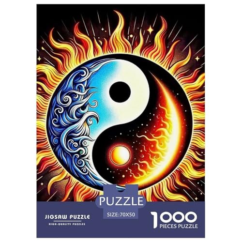 Yin-Yang 1000-teilige Puzzles EIN Herausforderndes Rätsel, Geschenke Für Frauen,Geschenke Für Männer Erwachsenenpuzzle Ab 14 Jahren70x50cm/1000pcs Yin-Yang 1000-teilige Puzzles EIN Herausforderndes Rätsel, Geschenke Für Frauen,Geschenke Für Männer Erwachsenenpuzzle Ab 14 Jahren70x50cm/1000pcs von JCOUSDAEO