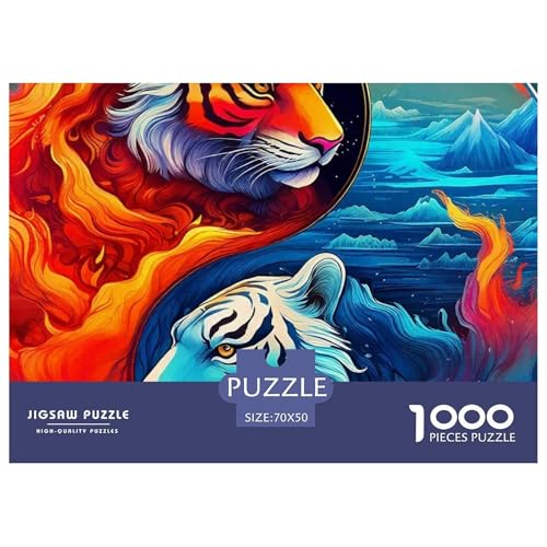 Yin-Yang 1000-teilige Puzzles EIN Herausforderndes Rätsel, Geschicklichkeitsspiel Für Die Ganze Familie,buntes Legespiel Erwachsenenpuzzle70x50cm/1000pcs Yin-Yang 1000-teilige Puzzles EIN Herausforderndes Rätsel, Geschicklichkeitsspiel Für Die Ganze Familie,buntes Legespiel Erwachsenenpuzzle70x50cm/1000pcs von JCOUSDAEO