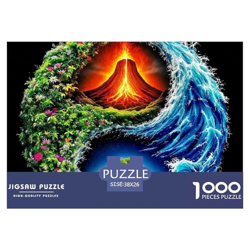 Yin-Yang 1000-teilige Puzzles EIN Herausforderndes Rätsel, Puzzles Für Erwachsene Lernspiel Herausforderungsspielzeug Erwachsenenpuzzle Ab 14 Jahren38x26cm/1000pcs Yin-Yang 1000-teilige Puzzles EIN Herausforderndes Rätsel, Puzzles Für Erwachsene Lernspiel Herausforderungsspielzeug Erwachsenenpuzzle Ab 14 Jahren38x26cm/1000pcs von JCOUSDAEO