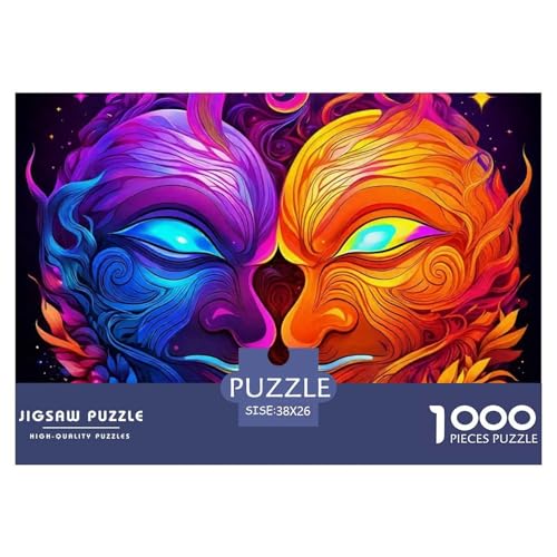 Yin-Yang 1000-teilige Puzzles EIN Herausforderndes Rätsel, Puzzles Für Erwachsene Lernspiel Herausforderungsspielzeug Erwachsenenpuzzle Ab 14 Jahren38x26cm/1000pcs Yin-Yang 1000-teilige Puzzles EIN Herausforderndes Rätsel, Puzzles Für Erwachsene Lernspiel Herausforderungsspielzeug Erwachsenenpuzzle Ab 14 Jahren38x26cm/1000pcs von JCOUSDAEO