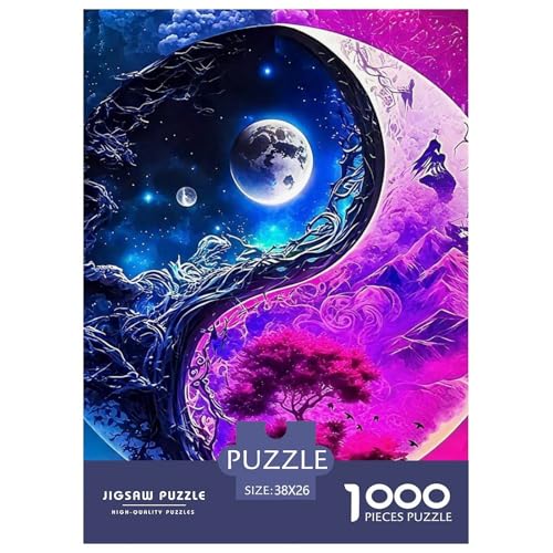 Yin-Yang 1000-teilige Puzzles EIN Herausforderndes Rätsel, Puzzles Für Erwachsene Lernspiel Herausforderungsspielzeug Kinder38x26cm/1000pcs Yin-Yang 1000-teilige Puzzles EIN Herausforderndes Rätsel, Puzzles Für Erwachsene Lernspiel Herausforderungsspielzeug Kinder38x26cm/1000pcs von JCOUSDAEO