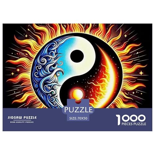Yin-Yang 1000-teilige Puzzles Klassische Puzzles Schwer Für Erwachsene Und Kinder Puzzles Für Erwachsene Lernspiel Herausforderungsspielzeug70x50cm/1000pcs Yin-Yang 1000-teilige Puzzles Klassische Puzzles Schwer Für Erwachsene Und Kinder Puzzles Für Erwachsene Lernspiel Herausforderungsspielzeug70x50cm/1000pcs von JCOUSDAEO