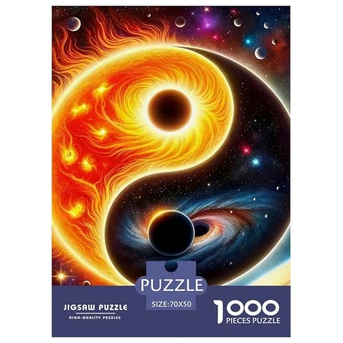 Yin-Yang Puzzle 1000 Teile EIN Herausforderndes Rätsel, Geschenke Für Frauen,Geschenke Für Männer Erwachsenenpuzzle Ab 14 Jahren70x50cm/1000pcs Yin-Yang Puzzle 1000 Teile EIN Herausforderndes Rätsel, Geschenke Für Frauen,Geschenke Für Männer Erwachsenenpuzzle Ab 14 Jahren70x50cm/1000pcs von JCOUSDAEO