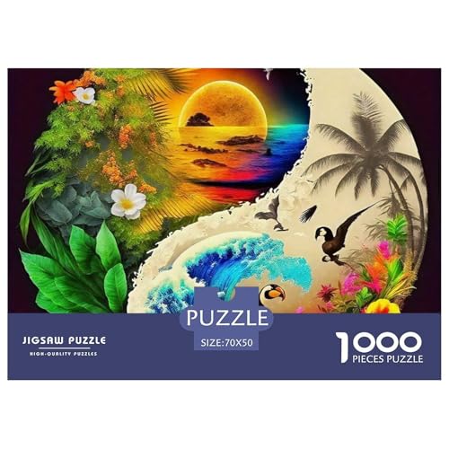 Yin-Yang Puzzle 1000 Teile Farbenfrohes Puzzle Für Erwachsene Und Kinder Puzzles Für Erwachsene Lernspiel Erwachsenenpuzzle Ab 14 Jahren70x50cm/1000pcs Yin-Yang Puzzle 1000 Teile Farbenfrohes Puzzle Für Erwachsene Und Kinder Puzzles Für Erwachsene Lernspiel Erwachsenenpuzzle Ab 14 Jahren70x50cm/1000pcs von JCOUSDAEO