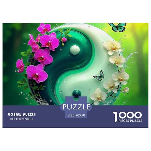 Yin-Yang Puzzle 1000 Teile Klassische Puzzles Schwer Für Erwachsene Und Kinder Geschicklichkeitsspiel Für Die Ganze Familie,1000-teilige Puzzles70x50cm/1000pcs Yin-Yang Puzzle 1000 Teile Klassische Puzzles Schwer Für Erwachsene Und Kinder Geschicklichkeitsspiel Für Die Ganze Familie,1000-teilige Puzzles70x50cm/1000pcs von JCOUSDAEO