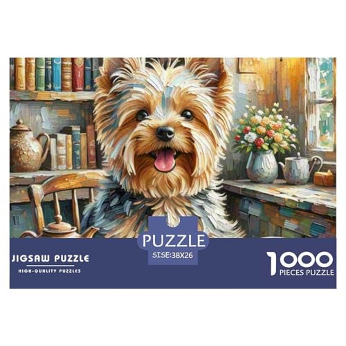 Yorkshire Terrier 1000 Piece Puzzle A Challenging Puzzle Haustierhund Puzzle Games for The Whole for Women, Gifts for Men for Older Children38x26cm/1000pcs Yorkshire Terrier 1000 Piece Puzzle A Challenging Puzzle Haustierhund Puzzle Games for The Whole for Women, Gifts for Men for Older Children38x26cm/1000pcs von JCOUSDAEO