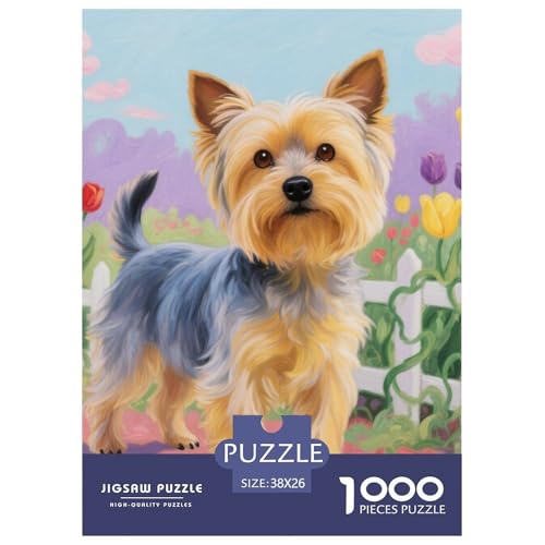 Yorkshire Terrier Puzzle 1000 Pieces Puzzle for Men and Women niedlich Hund Puzzle Games for The Whole Family Colourful Toy for Children from 8-12 Years for Older Children38x26cm/1000pcs Yorkshire Terrier Puzzle 1000 Pieces Puzzle for Men and Women niedlich Hund Puzzle Games for The Whole Family Colourful Toy for Children from 8-12 Years for Older Children38x26cm/1000pcs von JCOUSDAEO