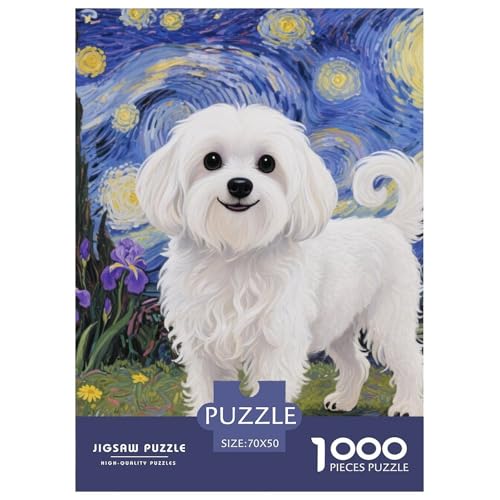 maltesisch Puzzle 1000 Pieces A Challenging Puzzle Haustier Hund Puzzles for Adults and Children Gifts for Women, Gifts for Men for Children from 14 Years70x50cm/1000pcs maltesisch Puzzle 1000 Pieces A Challenging Puzzle Haustier Hund Puzzles for Adults and Children Gifts for Women, Gifts for Men for Children from 14 Years70x50cm/1000pcs von JCOUSDAEO