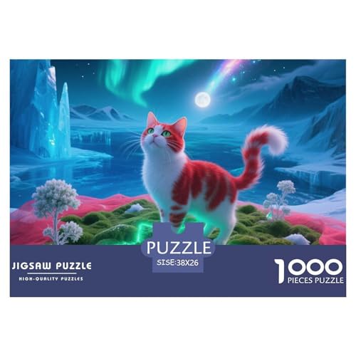 türkischer Van 1000 Piece Puzzle A Challenging Puzzle Niedliche Katze Puzzles for Adults Educational Game Challenge Toy Gifts for Women, Gifts for Men for Older Children38x26cm/1000pcs von JCOUSDAEO