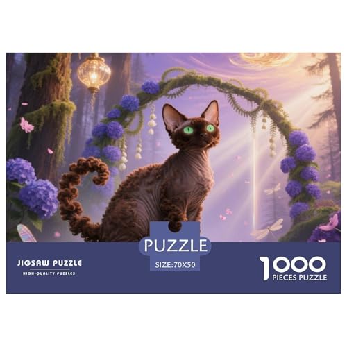 von Devon Rex 1000 Piece Puzzle A Challenging Puzzle Niedliche Katze Puzzles for Adults Educational Game Challenge Toy Gifts for Women, Gifts for Men for Older Children70x50cm/1000pcs von Devon Rex 1000 Piece Puzzle A Challenging Puzzle Niedliche Katze Puzzles for Adults Educational Game Challenge Toy Gifts for Women, Gifts for Men for Older Children70x50cm/1000pcs von JCOUSDAEO