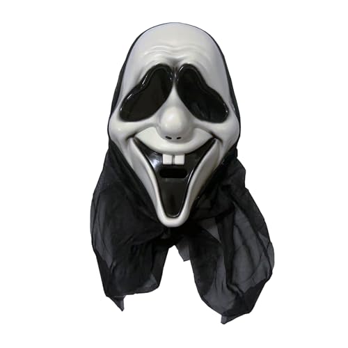 JCSTEU Halloween Grusel Masken, Spoof Masken Gruselige Totenkopf Masken Karneval Rollenspiel Masken von JCSTEU
