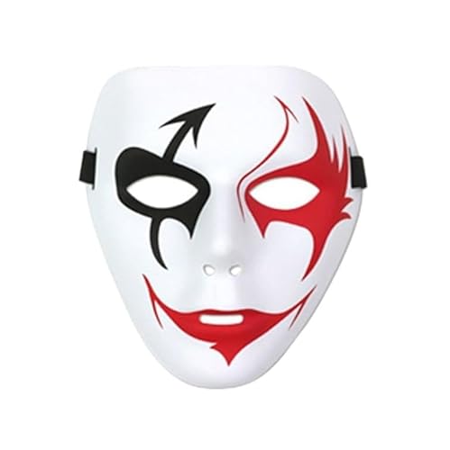 JCSTEU Halloween Street Dance Gespenstermasken, Todesmasken Karneval Mystery Masken von JCSTEU