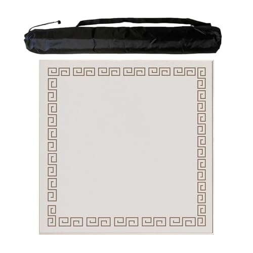 Quadratische Weiche Mahjong-Matte Für Tisch, rutschfeste Und Geräuschreduzierende Spieltischdecke Für Mah Jongg Poker Und Pai Jiu, Mit Schwarzer Tragetasche(80 cm/31.49 in) von JCWGLY