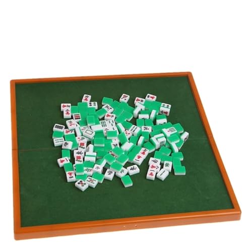 JCXIOC Mahjong-Tisch, faltbar, tragbar, Mini-144-Mahjong-Box, traditionelles Spiel, Reisen, faltbarer Mah Jong-Tisch JCXIOC Mahjong-Tisch, faltbar, tragbar, Mini-144-Mahjong-Box, traditionelles Spiel, Reisen, faltbarer Mah Jong-Tisch von JCXIOC
