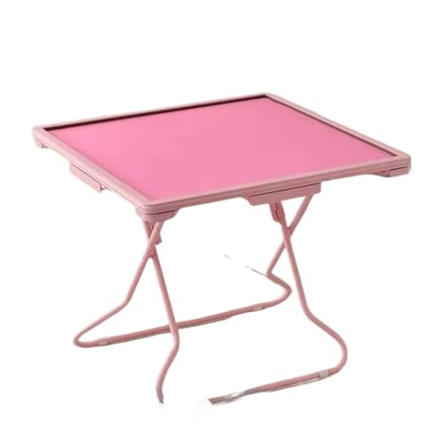 Klapptisch für Mahjong 80 x 80 x 73 cm, faltbarer, multifunktionaler Mahjong-Tisch, moderner, einfacher Spatz mit Schublade, Aschenbecher, tragbar und zur Aufbewahrung von Schach und Karten(Color1) von JCXIOC