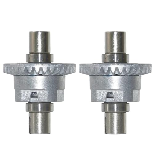JCxYGAP 2pcs Metalldifferential 55-Zj06 Ersatzteile kompatibel mit 1/10 1/12 Skala RC-Automodelle 9125 9155 9156 von JCxYGAP