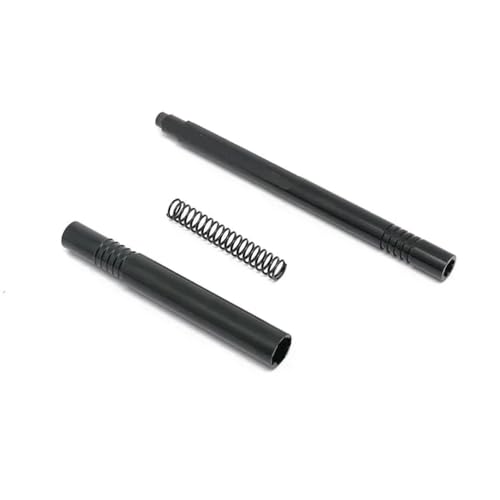 JCxYGAP AR310884 Metall Center Drive -Welle kompatibel mit 1/10 1/8 Infraktion Vendetta RC -Auto -Upgrade Teile passt zu verschiedenen RC -Modellen von 1/10 und 1/8 Skala(Black) von JCxYGAP