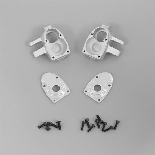 JCxYGAP Lenkknöchelgehäuse für III AXI03007 AR45 Achse kompatibel mit F9 -Portalachse vordere Rückmetallteile(Silver Front) von JCxYGAP